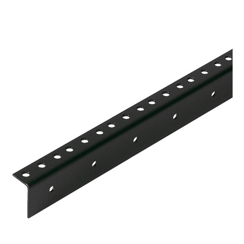 Guia rack acero simple agujeros M6 (2 metro)