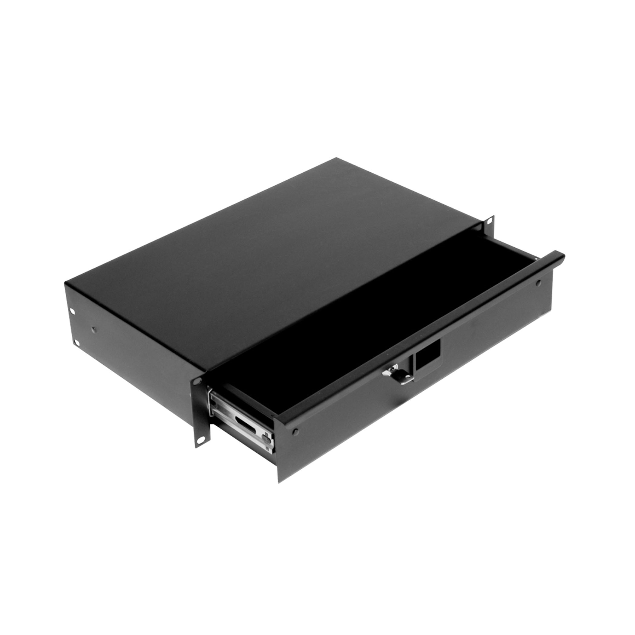 Tiroir acier a clé 4U fond 254mm - r1294k-10h